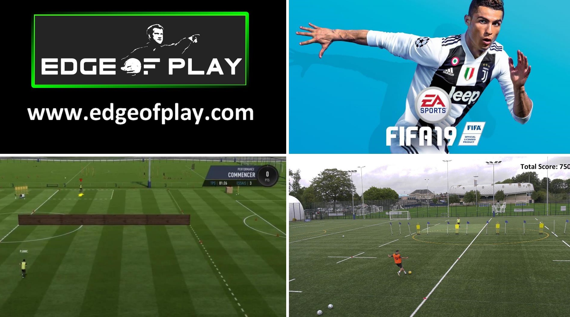 Edge of Play FIFA 19 Passing Lob Pass Practice